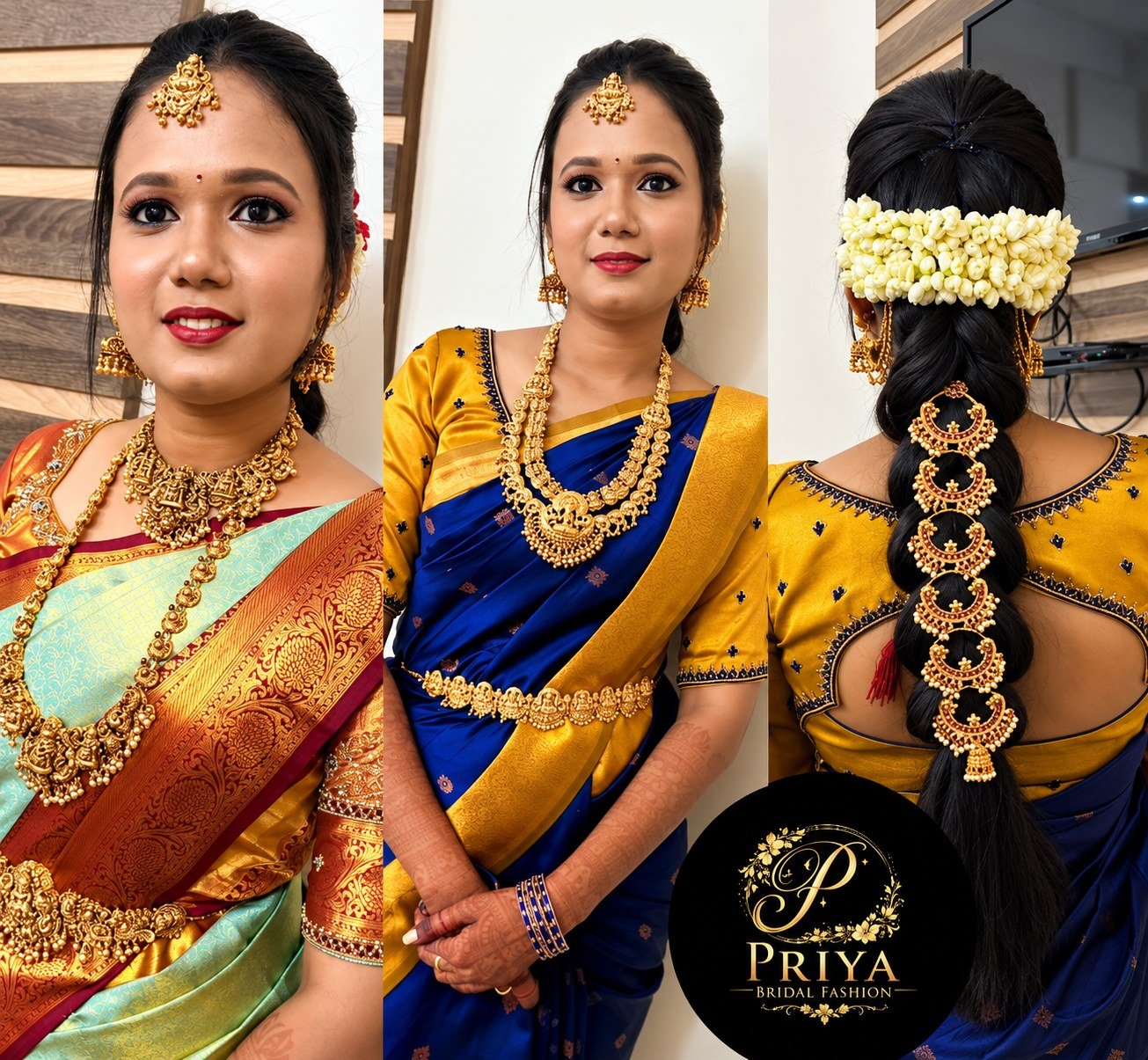 Muhurtham Looks by Priya's Beauty Lab